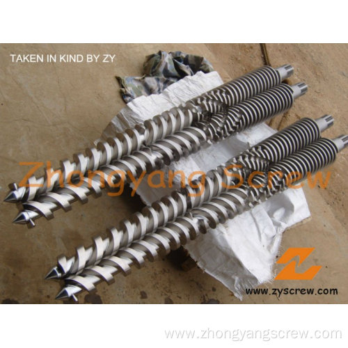 Tungsten Carbide Double/ 65/132 Twin Conical Screw and Barrel